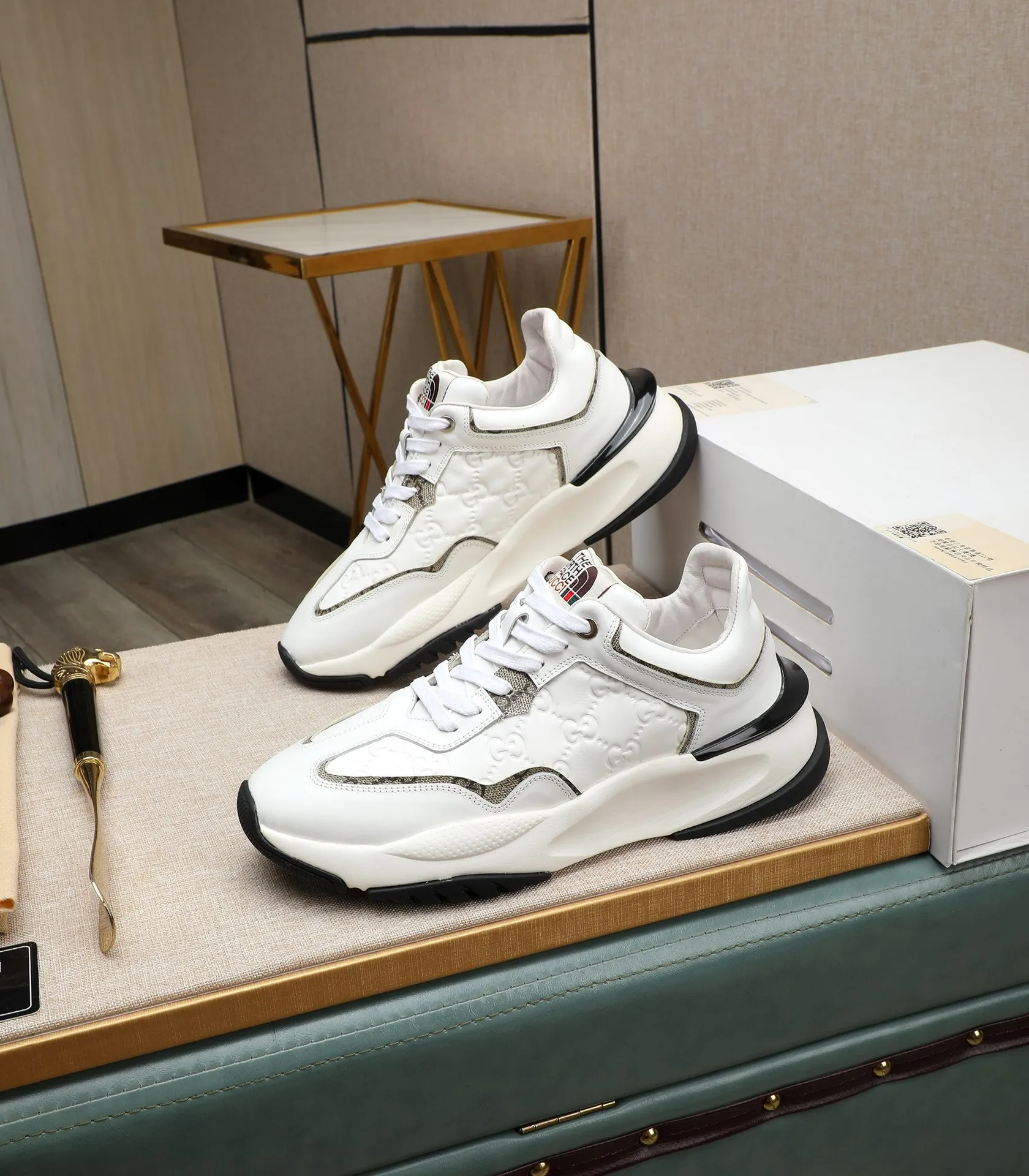 Men's men's shoes💰520 GUCCI🔍🔍2024 latest model On sale at the same time at the counter, original calfskin imported from Italy, genuine leather lining, (high-end, luxury, and class) exquisite workmanship, soles: original soles specially provided by the original factory, ⚠Exclusive double-layer movable molded soles are super comfortable⚠, real photos🎬The real ones are better🔍🔍"High quality·Follow the order" code number 38-44